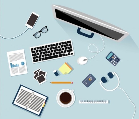 workplace-in-flat-design_23-2147505732